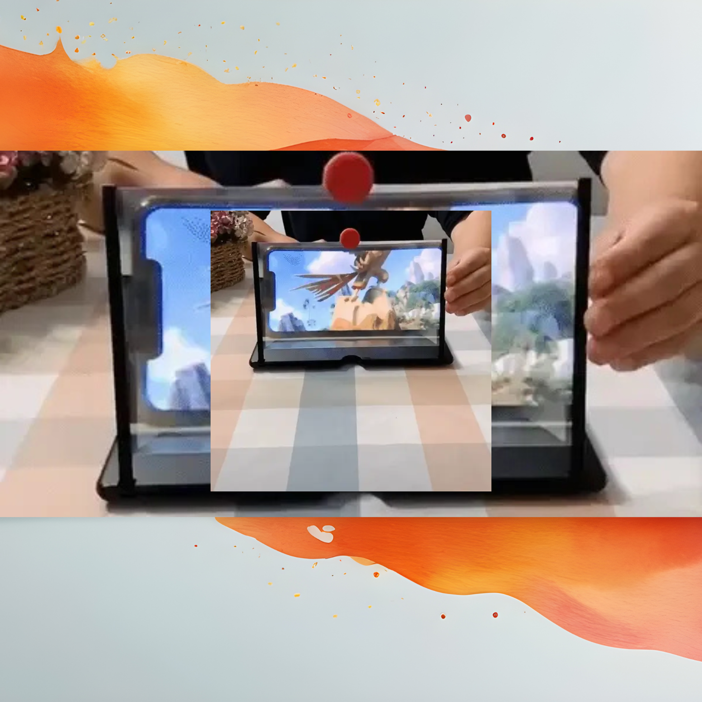 Smart Phone Screen Magnifier and Amplifier